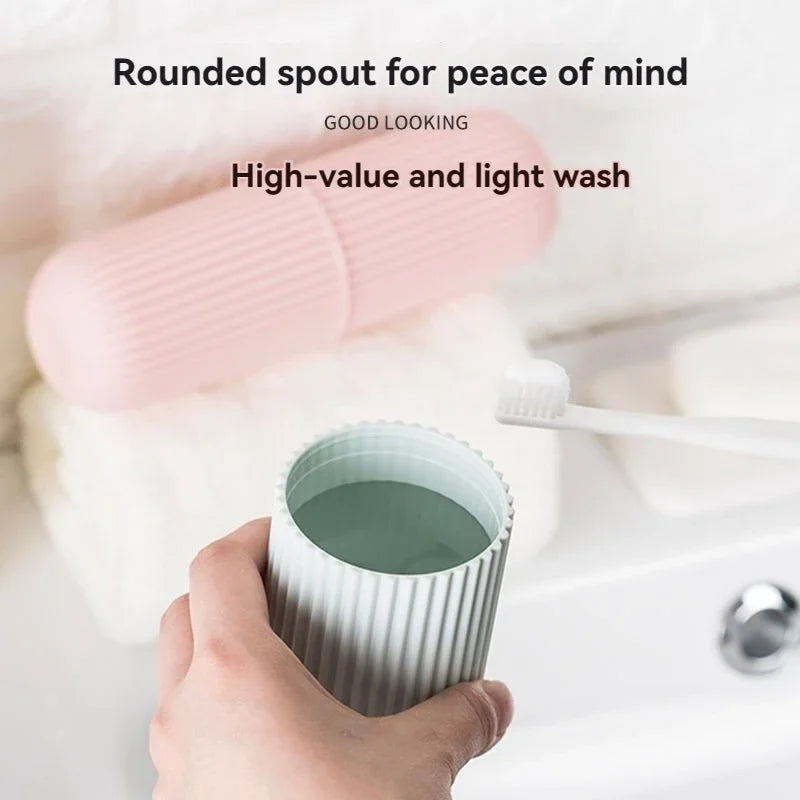 Portable Toothpaste Toothbrush Protect Holder Case Travel Camping Storage Box Protect Toothbrush Toothpaste from Dirt and Damage Beauty World Shop