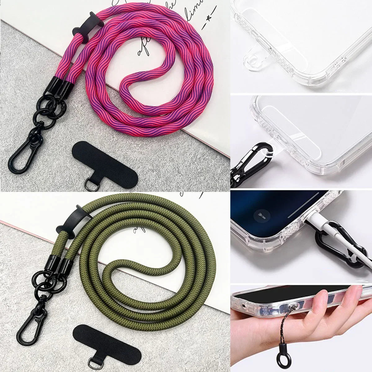 Universal Mobile Phone Lanyard Universal Crossbody Hanging Shoulder Strap Detachable Neck Cord Anti-Lost Lanyard Beauty Trend Shop