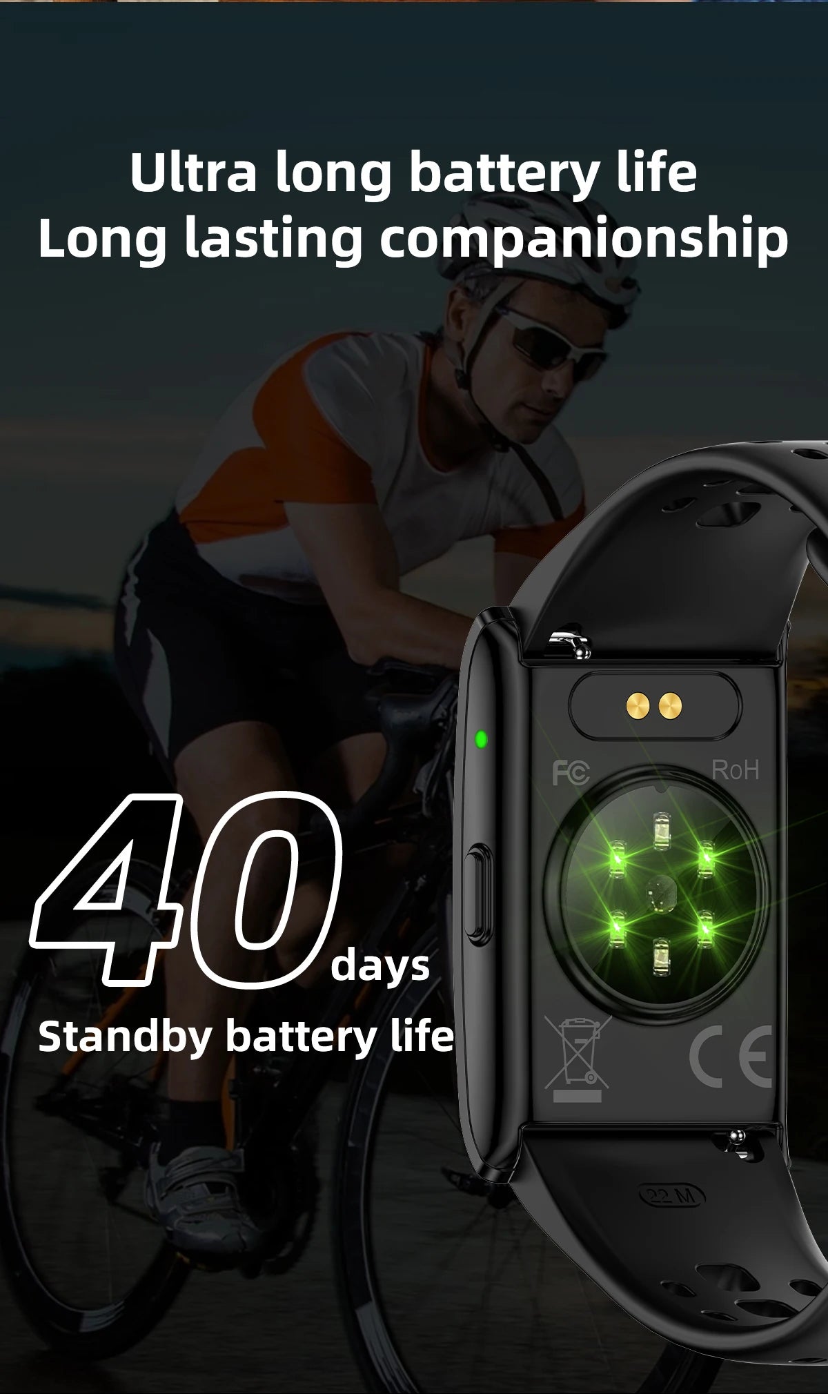 LIGE NO Screen Smart Wristbands With Heart Rate Sleep AI Health Monitor Report Smart Bracelet Incoming Call Notification Watches Beauty World Shop
