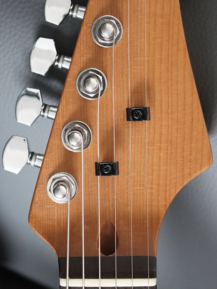 Electric guitar string buckle accessories, head lock, string stabilizer, butterfly shaped circular column suitable for ST/SQ/TL Beauty World Shop
