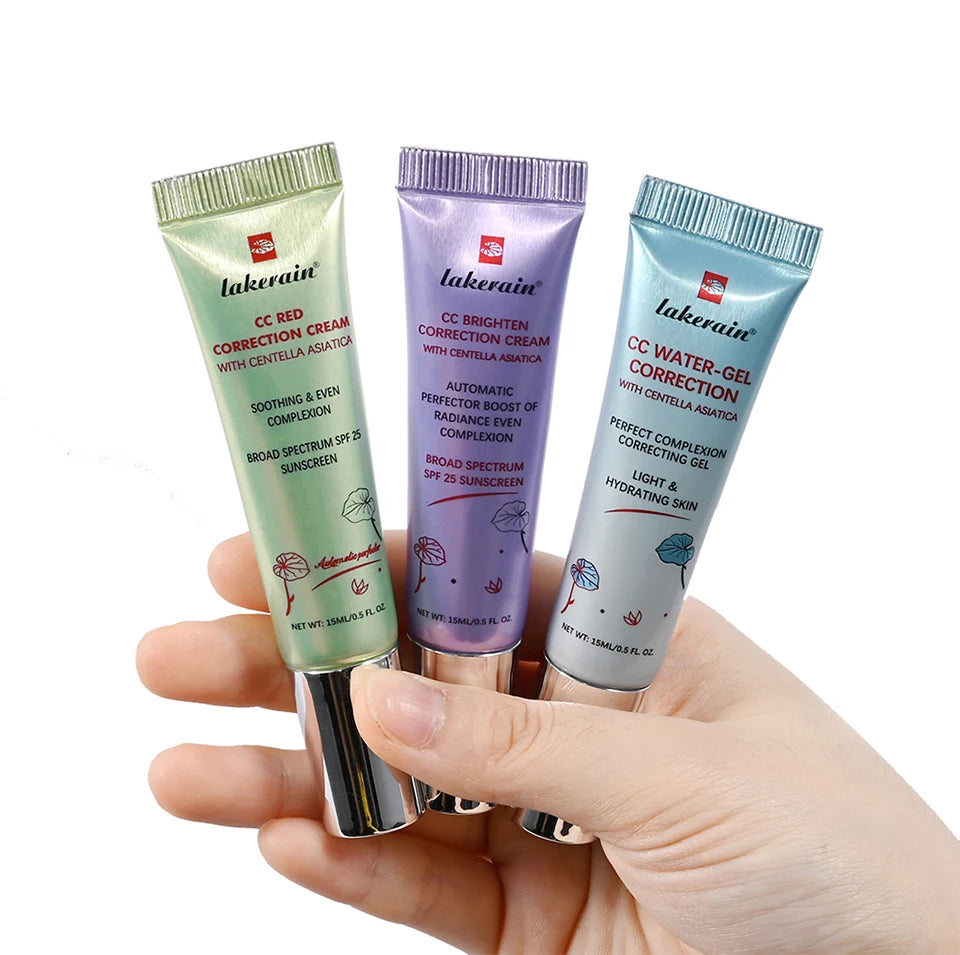 CC Cream Color Changing Liquid Foundation Centella Korean High Coverage Foundation Foundation Cream for Face Base Makeup Beauty World Shop