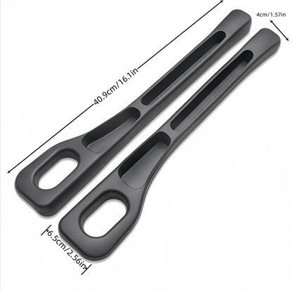 2pc Car Seat Gap Filler Organizer Pu Waterproof Car Seat Gap Plug Strip with 2 Grooves Seat Gap Storage Auto Interior Accessorie Beauty World Shop
