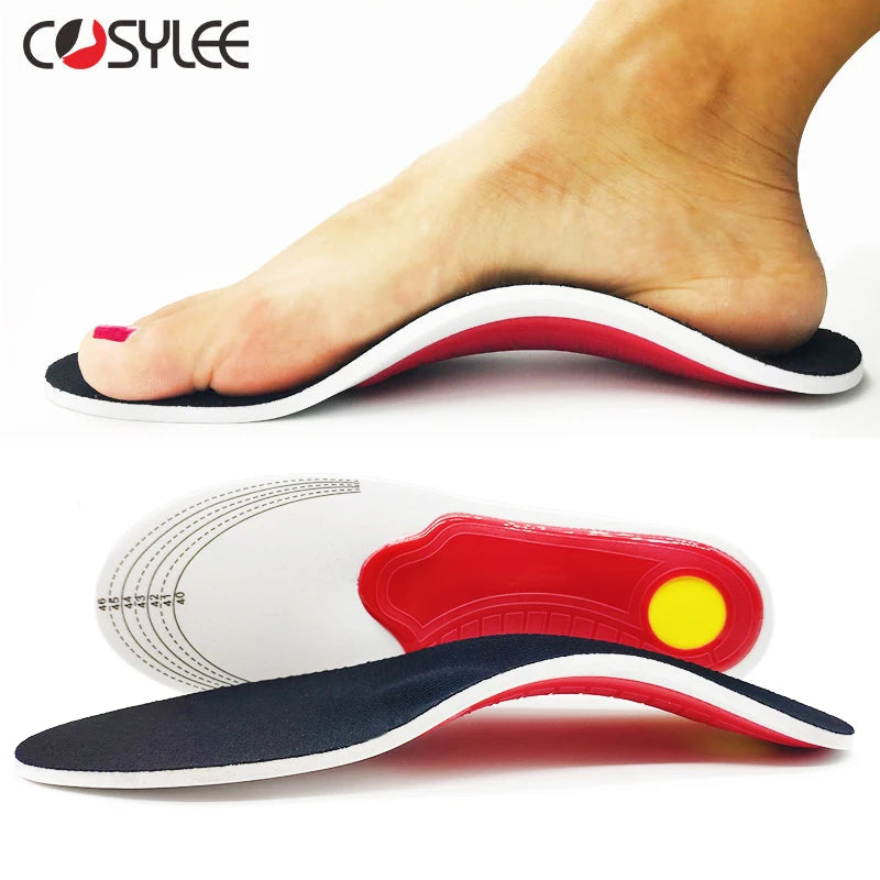 Orthotic Insole Arch Support Flatfoot Orthopedic Insoles For Feet Ease Pressure Of Air Movement Damping Cushion Padding Insole Beauty World Shop