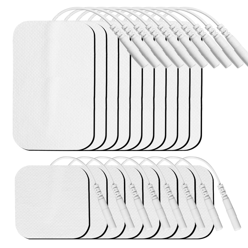 10/20/50Pcs Tens Electrode Pads Gel Self-adhesive Patches For Acupuncture Massager Slimming Pulse EMS Muscle Stimulator Sticker Beauty World Shop