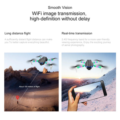 E99 K3 Pro HD 4K Drone with Dual Camera WiFi FPV Aerial Photography RC Quadcopter High Hold Mode Beauty Fashion