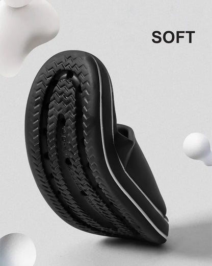 Feslishoet Summer Cool Women Men Slippers Soft Sandals Women Beach Casual Shoes Light EVA Slides Brand Sandals Outdoor Beauty World Shop