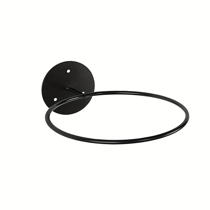 1pc/2pcs Metal Wall Mounted Sports Ball Display Stand For Basketball, Football, Volleyball, Durable Wall Storage Rack Beauty World Shop