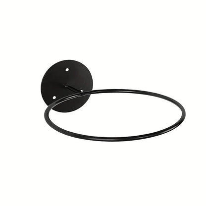 1pc/2pcs Metal Wall Mounted Sports Ball Display Stand For Basketball, Football, Volleyball, Durable Wall Storage Rack Beauty World Shop