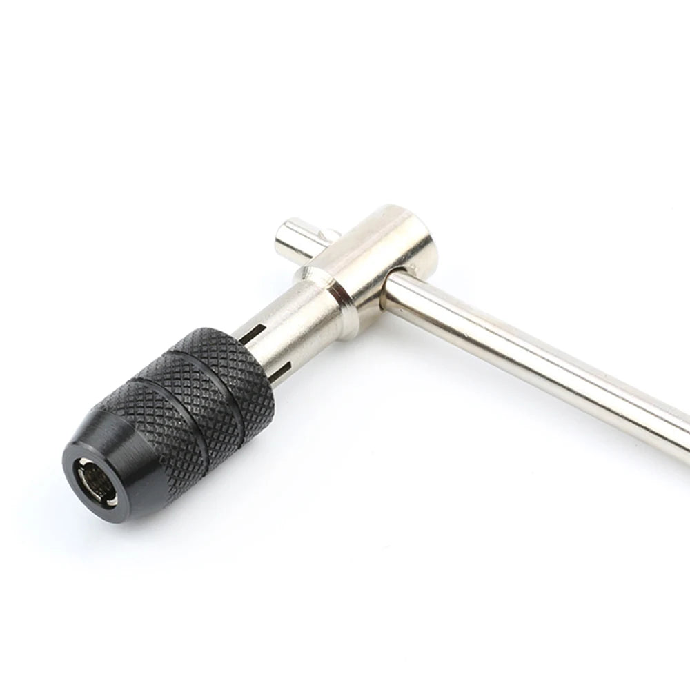 T-type 3mm to 6mm hand tap wrench thread tapping tool set hand wrench thread tapping M6 to M8 tool set Beauty World Shop