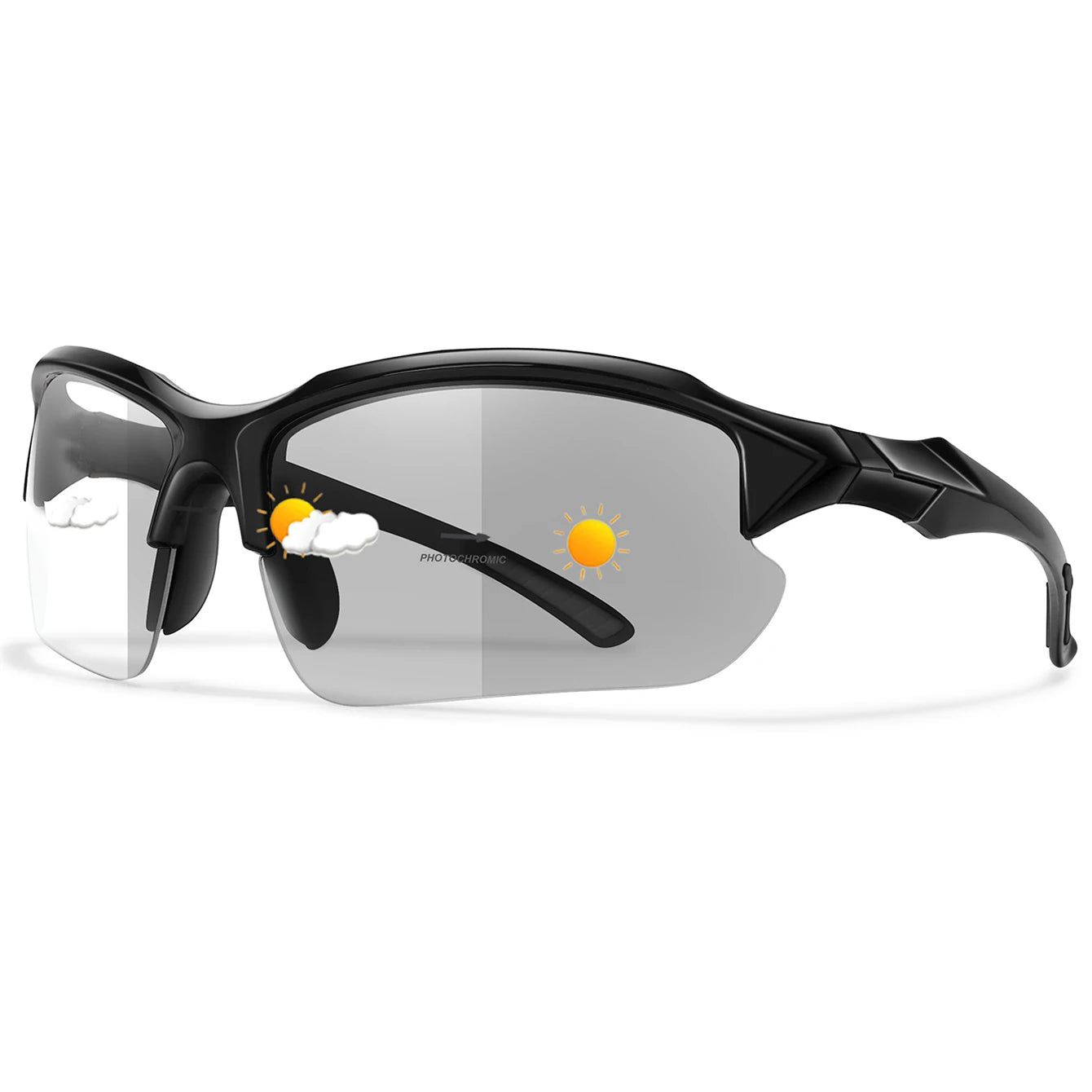 Photochromic Cycling Sunglasses Men Outdoor Sports Tactical Camouflage Goggles Vintage Driving Riding Fishing Windproof Beauty World Shop