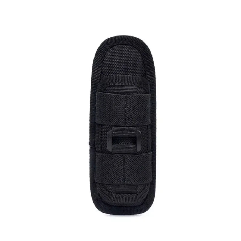 Belt Flashlight Pouch 360 Degrees Rotatable Outdoor Torch Case Holster Hunting Lighting Light Holder Waist Bag Beauty World Shop