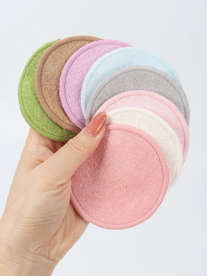 5/10/20 Pack Reusable Makeup Remover Pads Washable Face Cleansing Puff Cloth Clean Sponge Liquid Cream Tools Cosmetic Remover Beauty World Shop