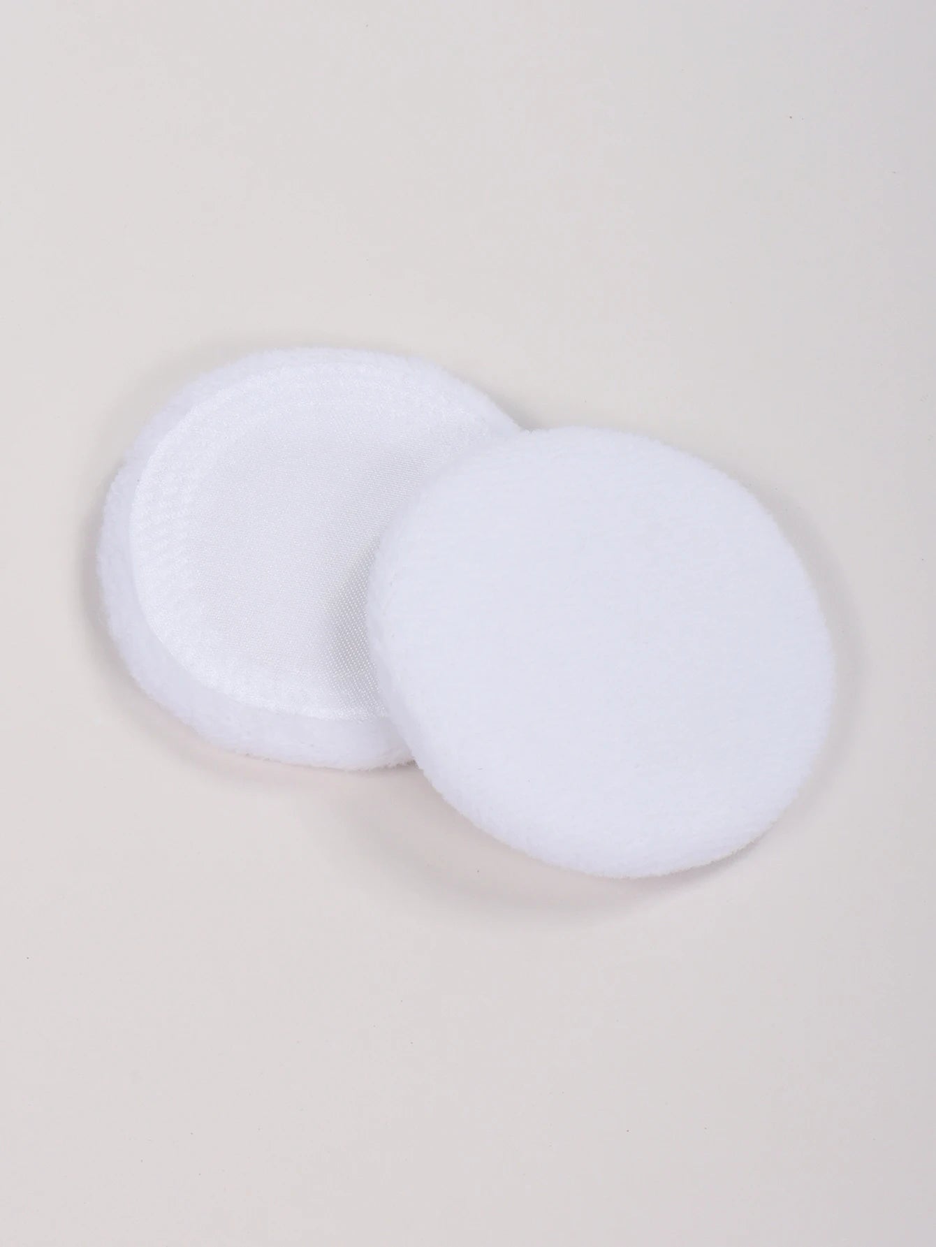 2-5-10-20Pcs Portable and Practical High-Grade White Round Powder Puff for Base and Fixing Makeup Beauty World Shop