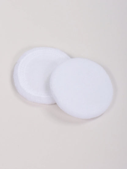 2-5-10-20Pcs Portable and Practical High-Grade White Round Powder Puff for Base and Fixing Makeup Beauty World Shop