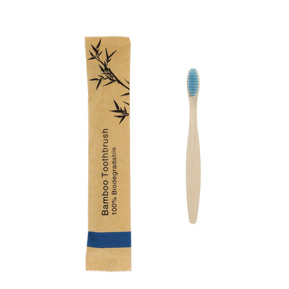 100Pcs Children's Colorful Natural Bamboo Toothbrush ,Soft Bristle Charcoal Teeth Whitening  Soft Dental Oral Care Beauty World Shop