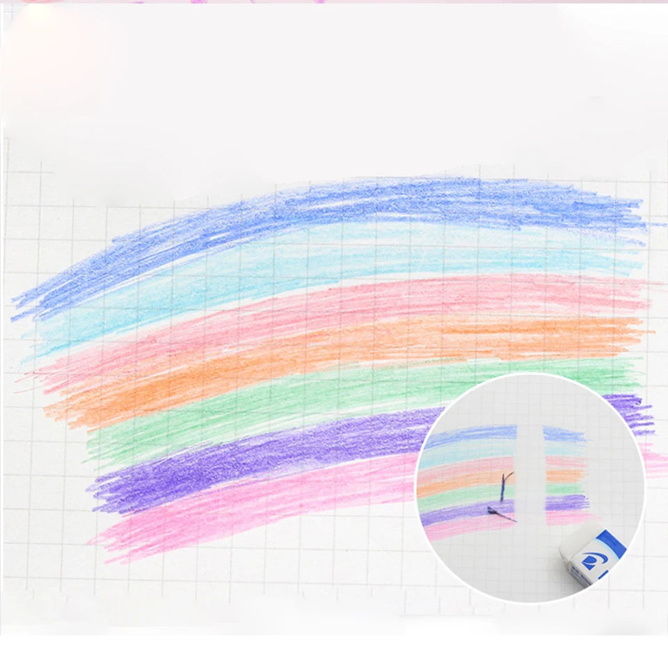 1pcs Japan UNI Color Lead 0.7mm Erasable Mechanical Pencil Refill Nano Dia 202NDC Non Breakable Cute School Art Supplies Beauty World Shop