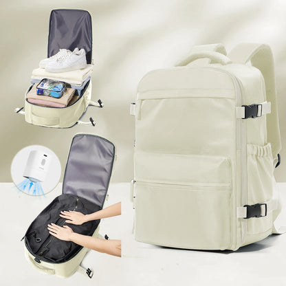 Vacuum Backpack Travel Bag for Men Large Capacity Backpack Business Laptop Backpack Women Men Expandable Backpack School Bag Beauty World Shop