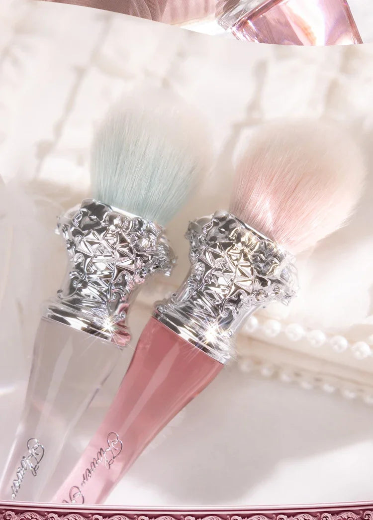 Flower Knows Swan Ballet Blush Wool Brush Mineral Powder Bronzer Contour Makeup Brushes By Flower Knows Beauty World Shop