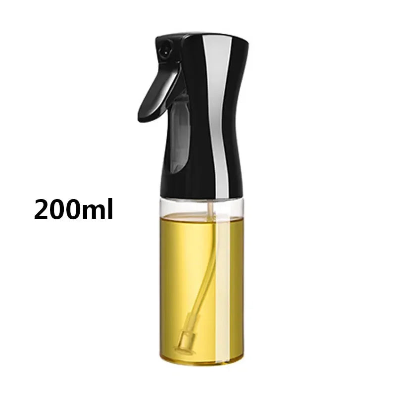 200/300/500ml Oil Spray Bottle BBQ Cooking Olive Oil Sprayer Plastic Baking Oil Spray Empty Bottle Vinegar Bottle Or  Oil brush Beauty World Shop
