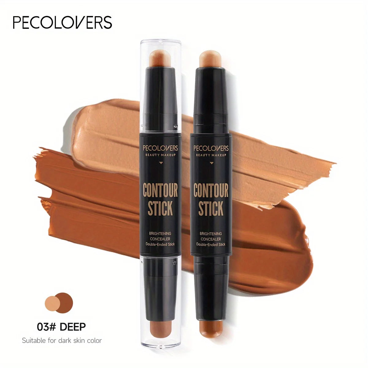 Contouring Stick with Double-headed Concealer Highlighter for Three-dimensional Nose Bridge Shadow V Face High Nose Bridge Beauty World Shop