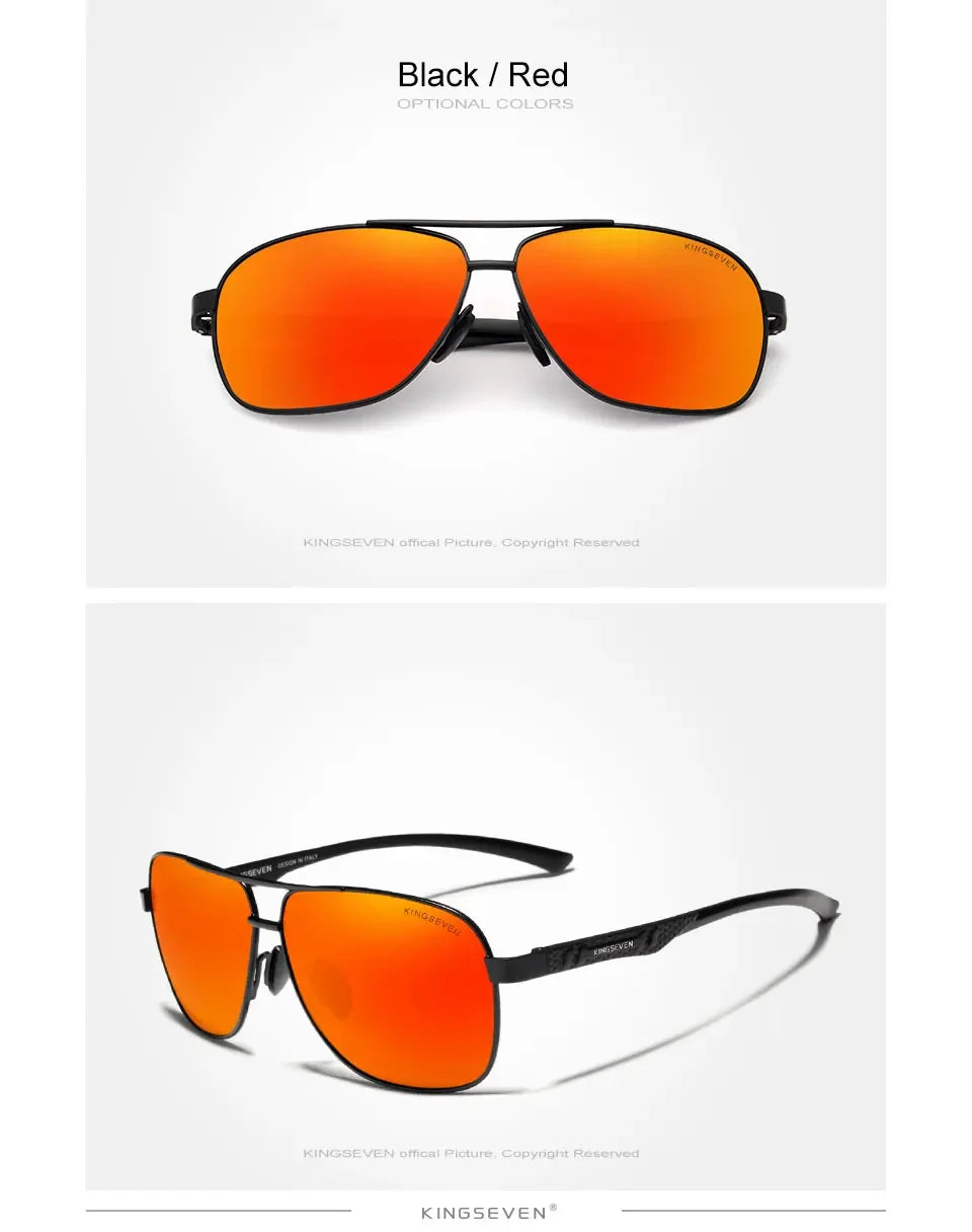 KINGSEVEN Polarized Aluminum Sunglasses Men UV400 HD Lens Pilot Eye Protection Photochromic Glasses Women Night Vision Eyewear Beauty World Shop