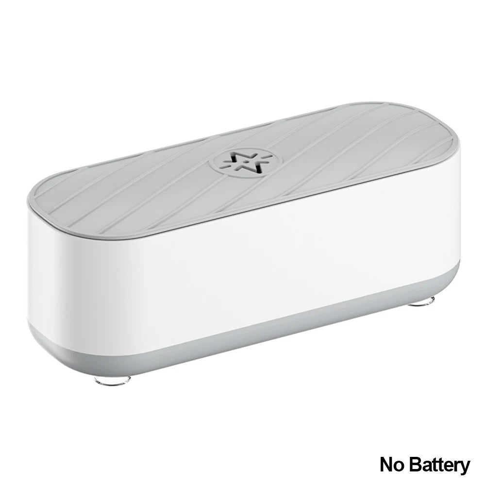 Ultrasonic Cleaning Machine USB Rechargeable Mode or Battery Mode High Frequency Vibration Wash Cleaner Jewelry Glasses  Cleaner Beauty World Shop