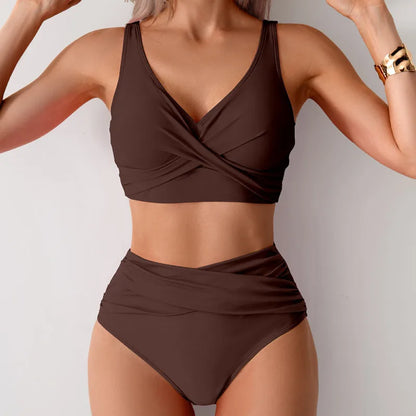 Summer Sexy Bikinis Push Up Swimsuits Women Swimwear For Female Beach Swim Wear Bathing Suits High Waist Bikini Set Pool Bather Beauty World Shop