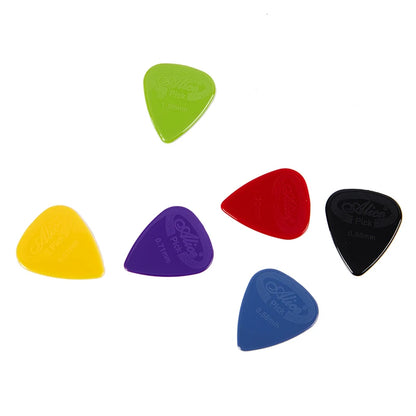 10pcs Alice Guitar Pick Non-slip Pick Nylon With Raised Surface Alice Guitar Finger Piece Non-slip Black And White Nylon Tuner Beauty World Shop