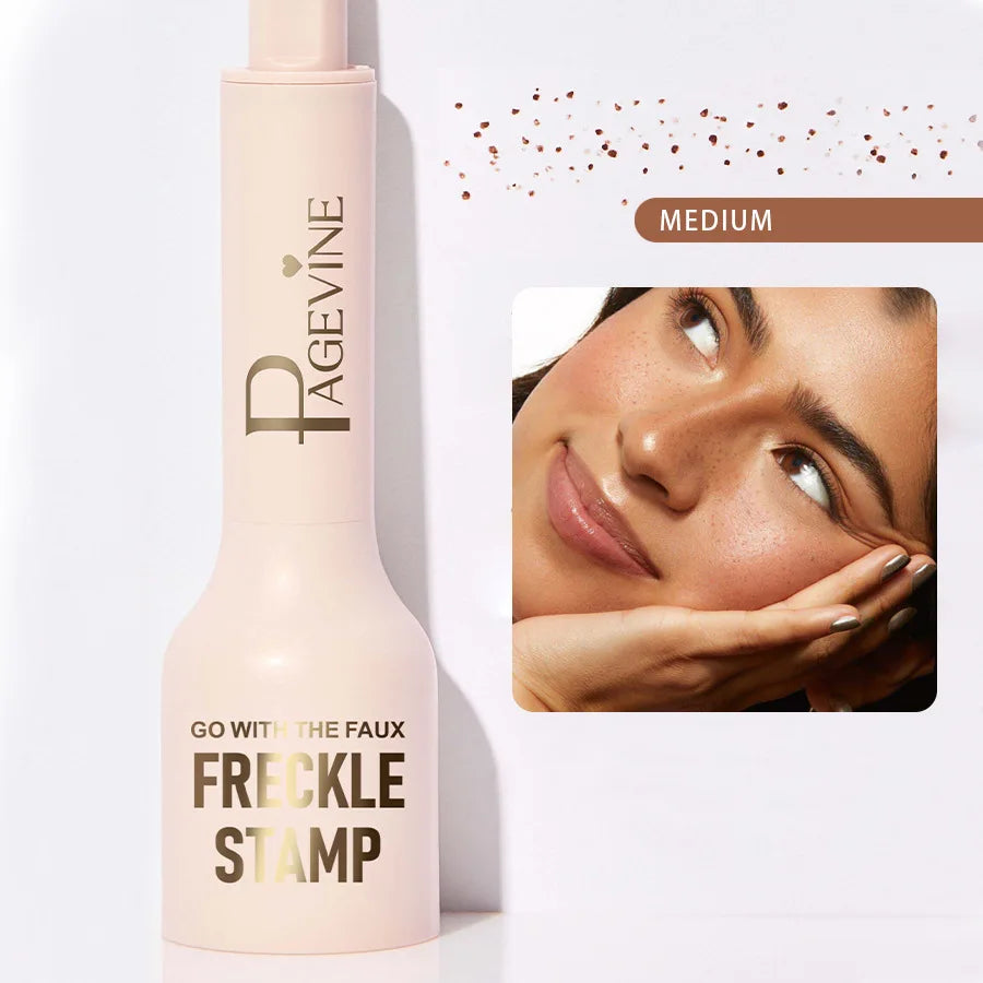 Facial Freckle Stamp Pencil,Natural Makeup for Freckles,Dark Spots, Moles,Waterproof,not easy to fade Concealer,Feminine Contour Beauty World Shop