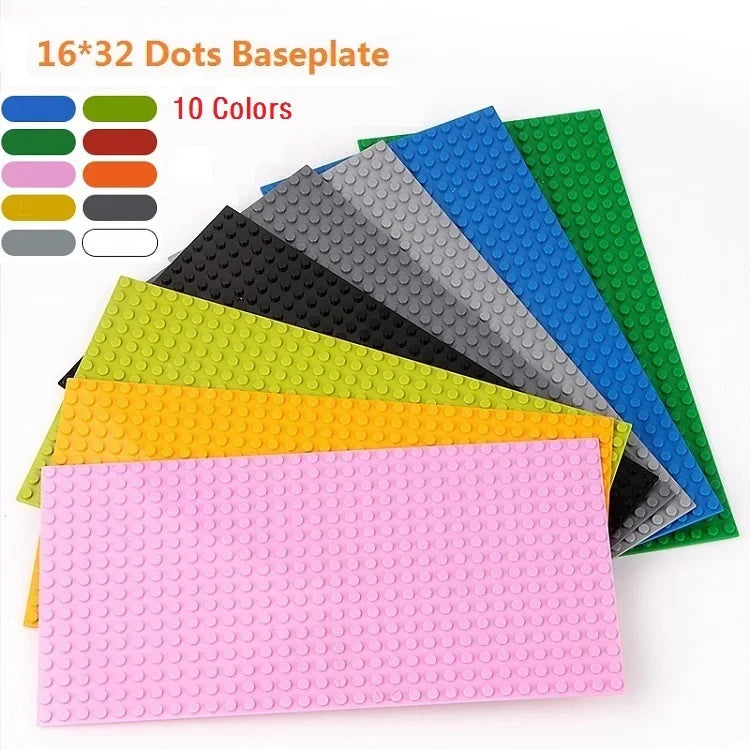Classic Base Plates 32x32x16x16 Dots MOC DIY Plastic Bricks Baseplates City Dimensions Building Blocks Figures Construction Toys Beauty Fashion