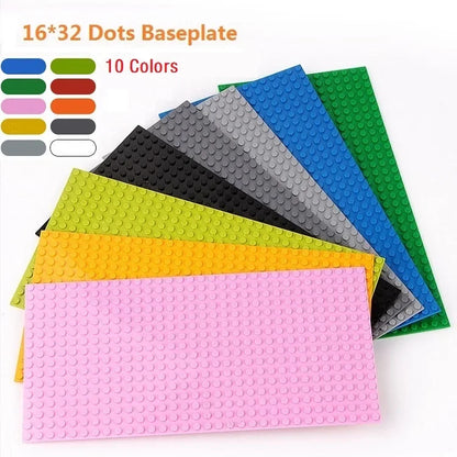 Classic Base Plates 32x32x16x16 Dots MOC DIY Plastic Bricks Baseplates City Dimensions Building Blocks Figures Construction Toys Beauty Fashion