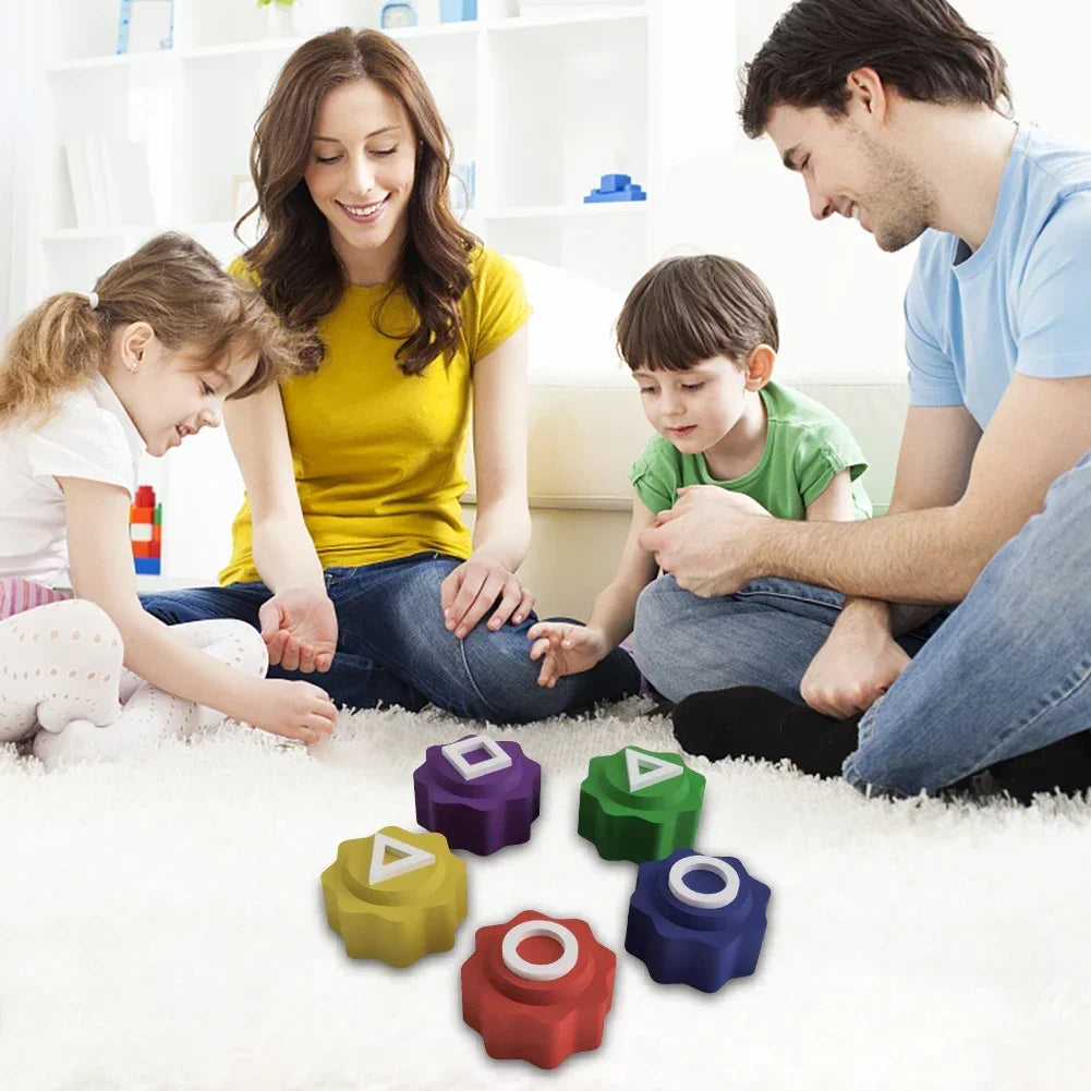 Traditional Play Game Fun Gonggi Jack Stone Pebbles Set Hand Eye Coordination Training Toy Gong Gi Set for Board Game Party Game Beauty World Shop