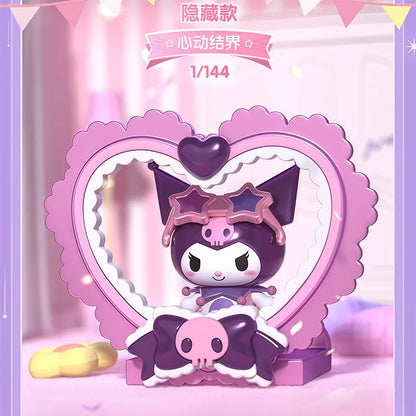BLOKEES Sanrio Kuromi Anime Action Figure Model Blind Box Magnetic Attraction Toys Figurine Desktop Decoration Christmas Gifts Beauty World Shop