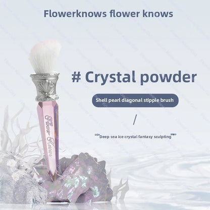 Flower Knows Swan Ballet Blush Wool Brush Mineral Powder Bronzer Contour Makeup Brushes By Flower Knows Beauty World Shop