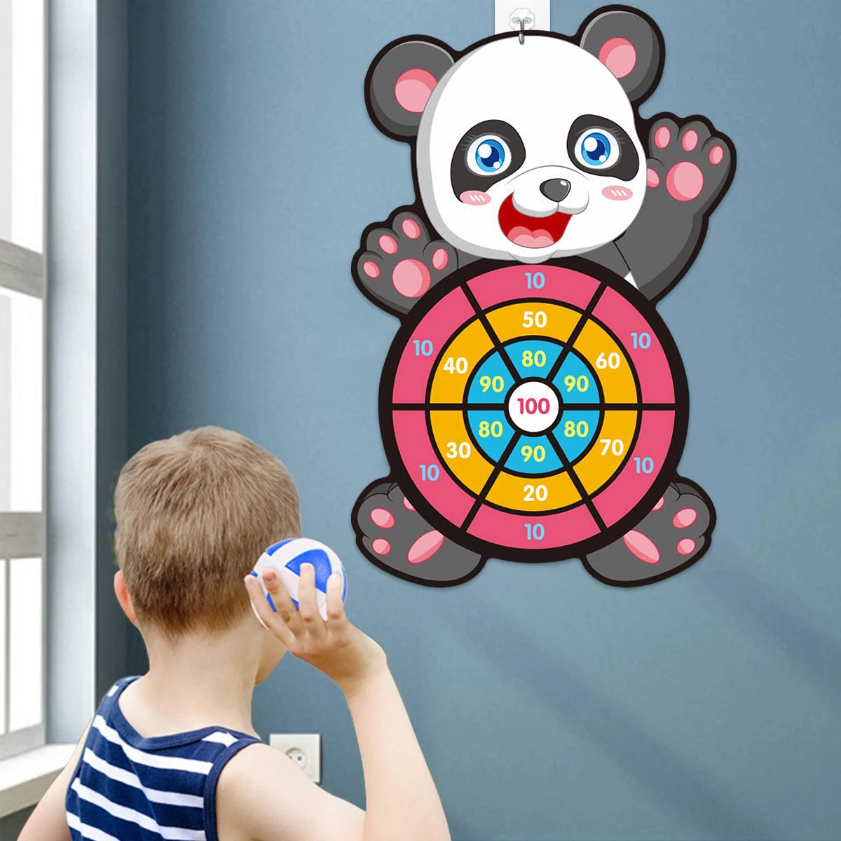 Jungle Animal Dart Plate Board Panda Safari Birthday Party Favors Kids Baby Shower Party Decoration Guest Children Toys Gifts Beauty Fashion