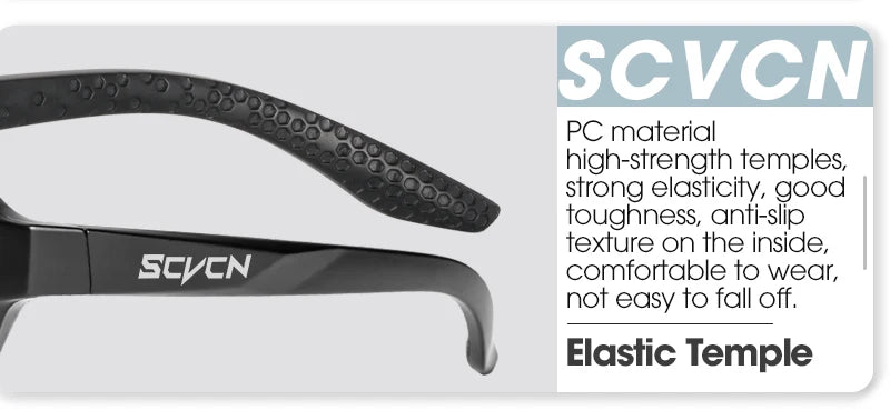SCVCN New Cycling Glasses Bike Sunglasses Men UV400 Eyewear Outdoor Sports MTB Goggles Bicycle Women Riding Hiking Sunglasses Beauty World Shop