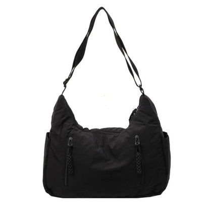 Trendy Women's Soft Cloth Shoulder Bag Solid Color Student 2026 Spring Y2k Casual Style Big Handbags Crossbody Bags for Women Beauty World Shop