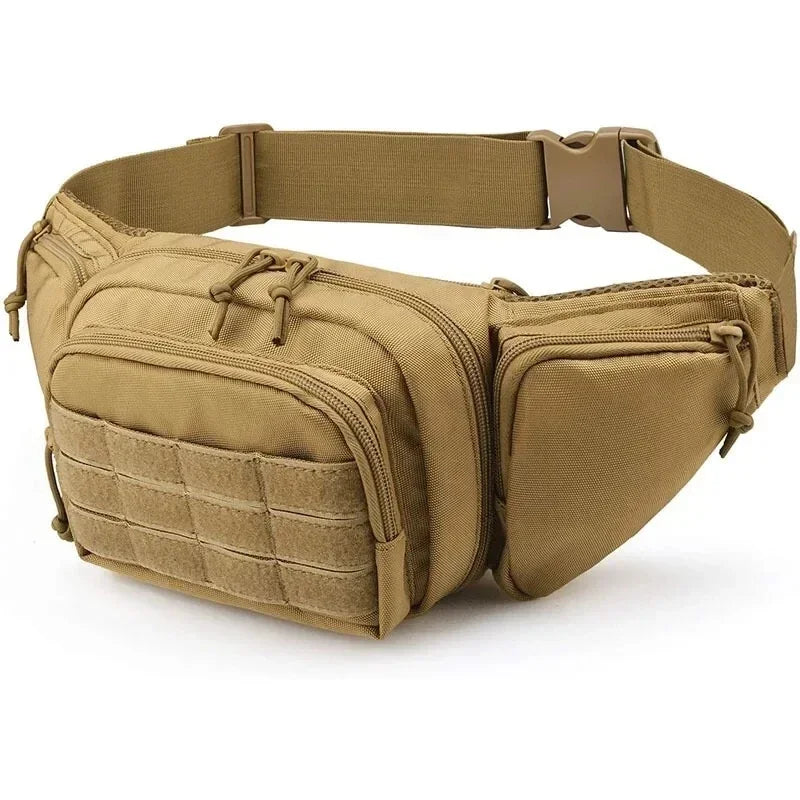Packs for Men Nylon Shoulder Hiking Tactical Multi-function Waist Pack Fanny  Mobile Phone Bag Sports High-capacity Waist Bag Beauty World Shop