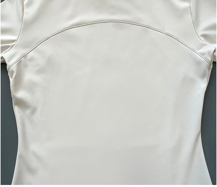 Quick Dry Stand Up Collar Fitness Jacket For Women Slim-Fit Zipper Yoga Wear Long Sleeve Breathable Running Sports Cycling Top Beauty World Shop