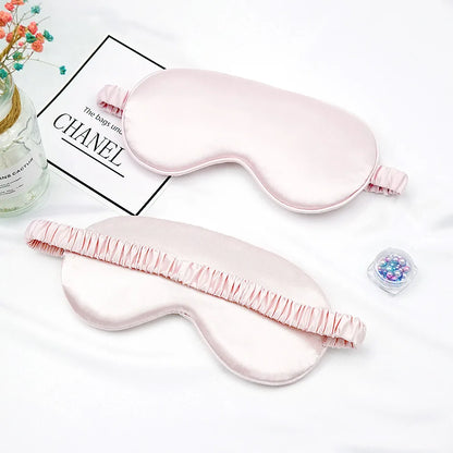 Imitated Silk Eye Patch Shading Sleep Eye Mask Eyepatch Travel Relax Cover Eyeshade Health Sleeping Shield Eye Care Tools Beauty World Shop