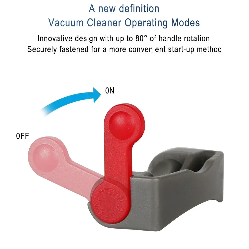 Dyson Vacuum Cleaner Power Button Lock Anti-Misoperation Replacement Part Convenient Button Lock for V6 V7 V8 V10 V11 V12 V15 Beauty World Shop