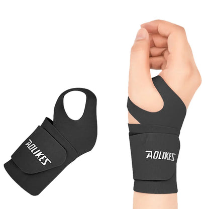 AOLIKES Ultra Thin and Soft Wrist Brace Wrist Wraps for Men and Women, Adjustable Wrist Support for Basketball Tennis Badminton Beauty World Shop