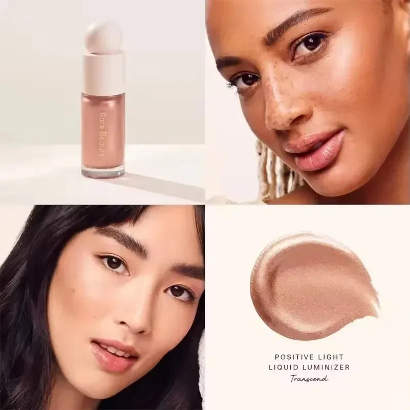 Rare Beauty Light Silky Touch Highlighter Soft Pinch Liquid Blusher Positive Light Lqiuid Luminizer Lasting Oil Control Makeup Beauty World Shop