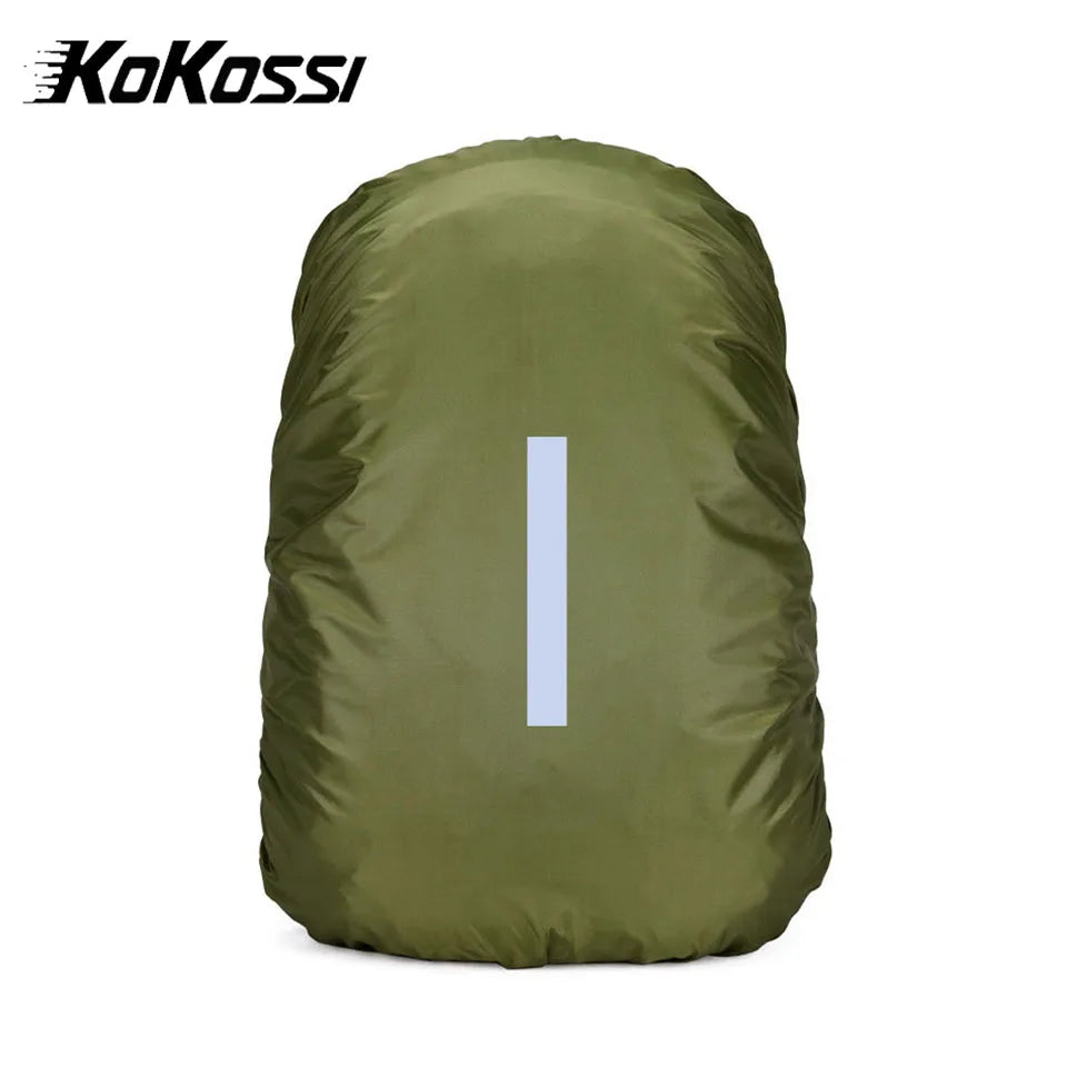 KoKossi 1Pcs 20-60L Outdoor Hiking Backpack Rain Cover Backpack Waterproof Cover Cycling Hiking Reflective Rain Cover Unisex Beauty World Shop