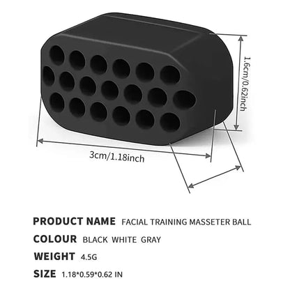 2 PC Silicone Chin Line Exerciser, Facial Muscle Exerciser, Chewing Trainer, Face Slimming Fitness Equipment, Food Grade Silicon Beauty World Shop