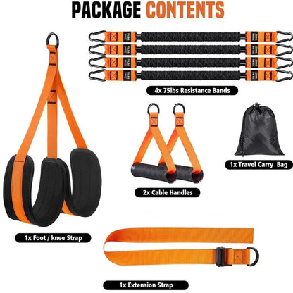 Pull Up Assistance Bands Set Resistance Strap for Pull-ups Assist for Men Women Hanging Training Chin-up Workout Body Stretching Beauty World Shop