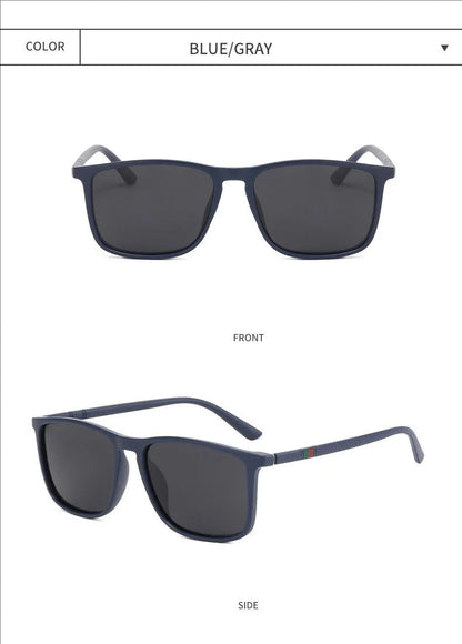 New Style Sun Glasses Driving Glasses Fashionable Square Sun Glasses Men And Women Anti-ultraviolet Sunglasses 1166 Beauty World Shop