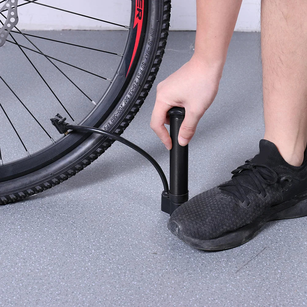 Portable Bicycle Pump Schrader Valve 80PSI Lightweight Balloon Manual Air Pump MTB Road Bike Tire Inflator Cycling Accesories Beauty Trend Shop