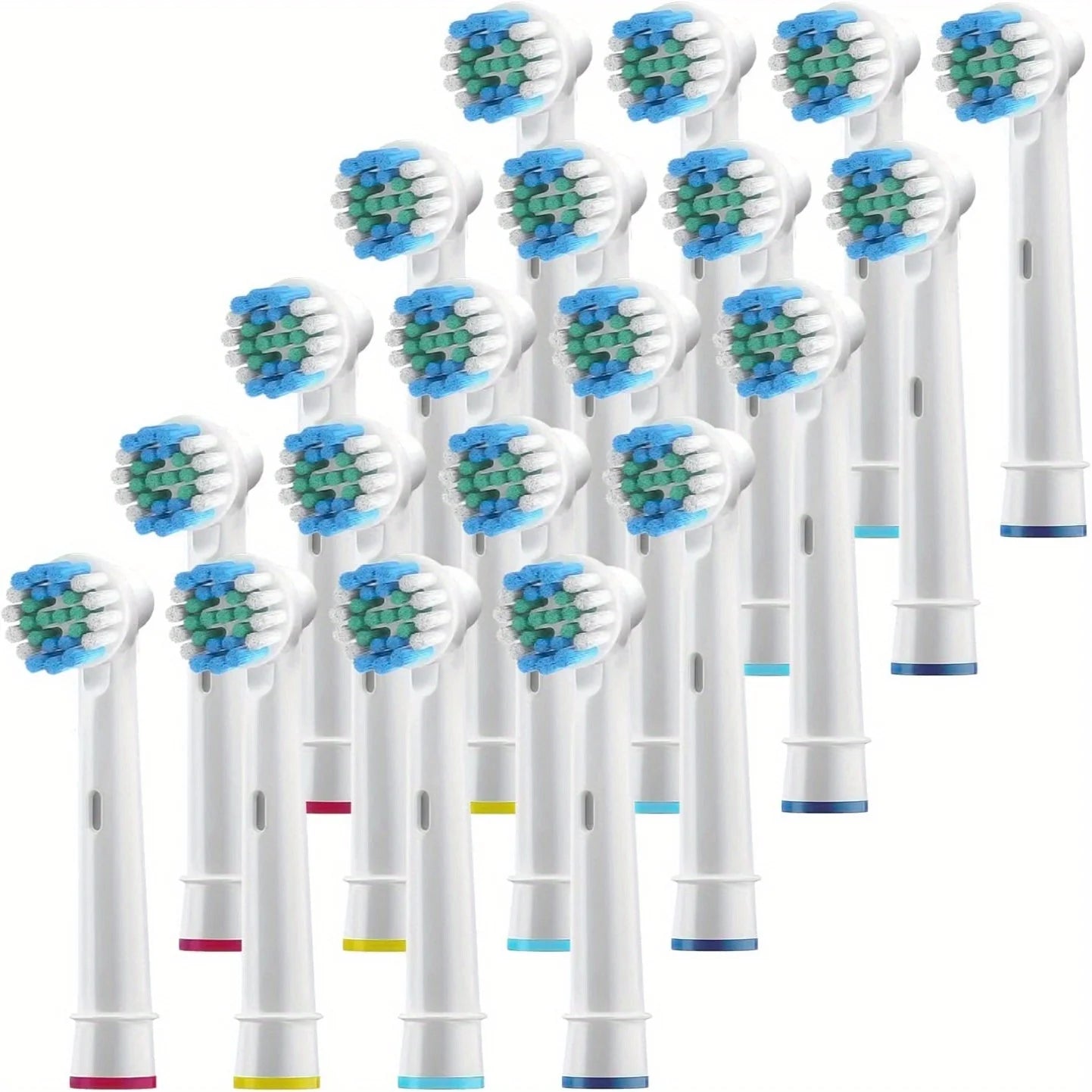4/12/16/20 Pcs Replacement Toothbrush Heads Compatible with Oral-B Braun Professional Electric Toothbrush Heads Brush Heads Beauty World Shop