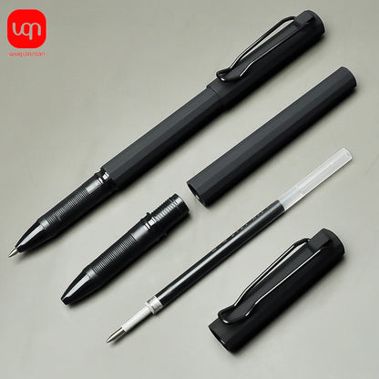WQN-2/5/10PCS Simple Black Gel Pens, Smooth Writing, Comfortable to Hold, Signature Pens for School and Office Supplies Beauty World Shop